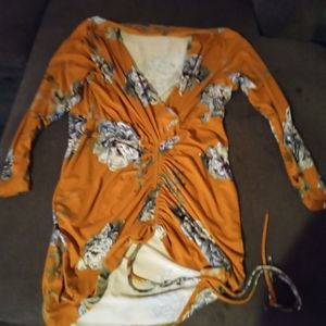 Mildly worn mini string dress